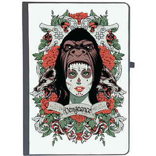                       UDNAG Ruled Notebook Diary 'Death | Vengeance', [A5 80Pages 80GSM]                                              
