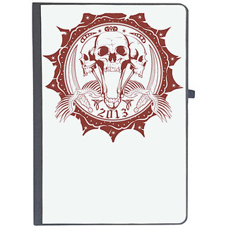                       UDNAG Ruled Notebook Diary 'Death | Death Circle', [A5 80Pages 80GSM]                                              