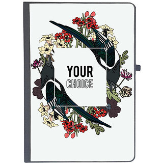                       UDNAG Ruled Notebook Diary 'Flower birds your choice', [A5 80Pages 80GSM]                                              