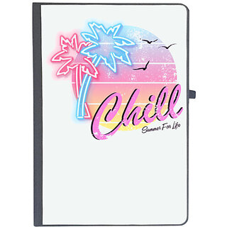                       UDNAG Ruled Notebook Diary 'Summer | chill', [A5 80Pages 80GSM]                                              