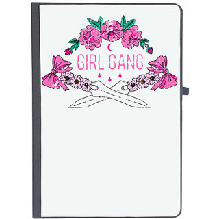                       UDNAG Ruled Notebook Diary 'Girl gang', [A5 80Pages 80GSM]                                              