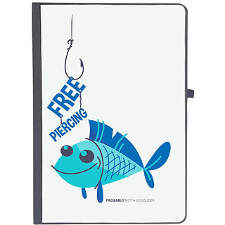                       UDNAG Ruled Notebook Diary 'Free piercing', [A5 80Pages 80GSM]                                              