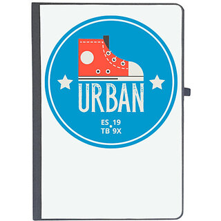                       UDNAG Ruled Notebook Diary 'Urban and shoe', [A5 80Pages 80GSM]                                              
