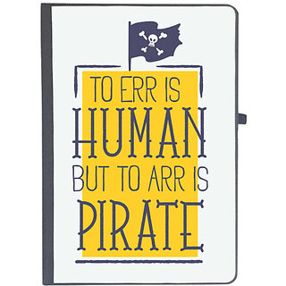                       UDNAG Ruled Notebook Diary 'To err is human but to arr is pirate', [A5 80Pages 80GSM]                                              