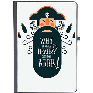                       UDNAG Ruled Notebook Diary 'Pirates', [A5 80Pages 80GSM]                                              