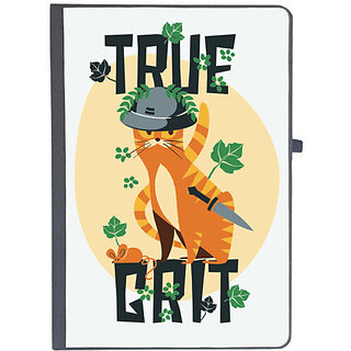                       UDNAG Ruled Notebook Diary 'Cat | true Cat Grit', [A5 80Pages 80GSM]                                              