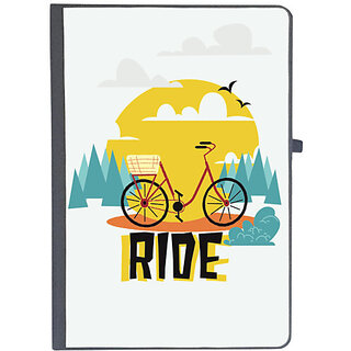                       UDNAG Ruled Notebook Diary 'Cycle Ride | Morning cycle ride', [A5 80Pages 80GSM]                                              
