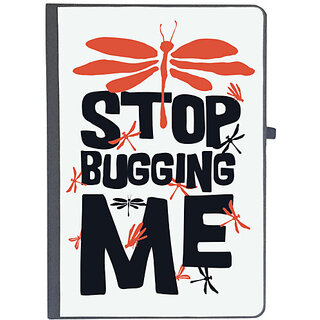                       UDNAG Ruled Notebook Diary 'Dragonfly | Stop bugging me', [A5 80Pages 80GSM]                                              