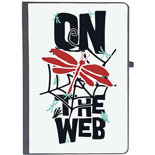                       UDNAG Ruled Notebook Diary 'Dragonfly | Dragonfly On the web', [A5 80Pages 80GSM]                                              
