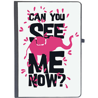                       UDNAG Ruled Notebook Diary 'Can you see me now', [A5 80Pages 80GSM]                                              