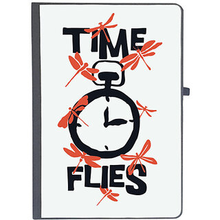                       UDNAG Ruled Notebook Diary 'Fun time | Time Flies', [A5 80Pages 80GSM]                                              