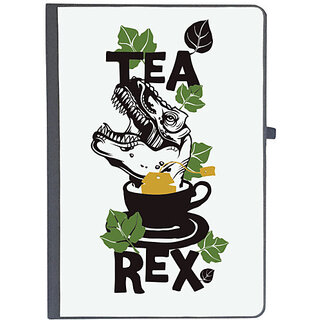                       UDNAG Ruled Notebook Diary 'Tea Rex', [A5 80Pages 80GSM]                                              