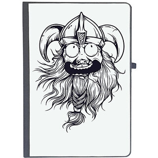                       UDNAG Ruled Notebook Diary 'Viking | Death', [A5 80Pages 80GSM]                                              