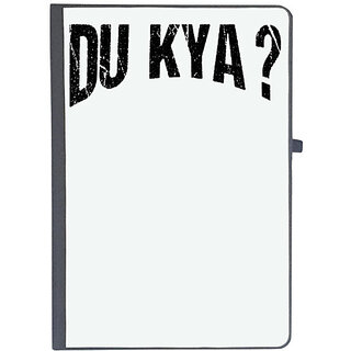                       UDNAG Ruled Notebook Diary 'Du kya ?', [A5 80Pages 80GSM]                                              