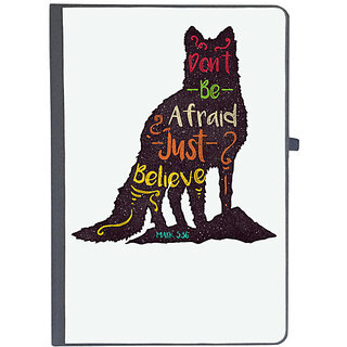                       UDNAG Ruled Notebook Diary 'Believe | Don't be afraid, just believe', [A5 80Pages 80GSM]                                              