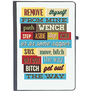                       UDNAG Ruled Notebook Diary 'meme', [A5 80Pages 80GSM]                                              