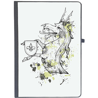                       UDNAG Ruled Notebook Diary 'Logo | Dragon', [A5 80Pages 80GSM]                                              