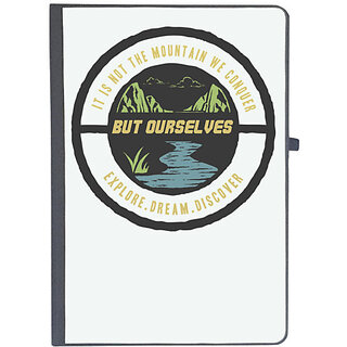                       UDNAG Ruled Notebook Diary 'Mountain Dream', [A5 80Pages 80GSM]                                              