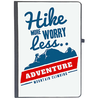                       UDNAG Ruled Notebook Diary 'Mountain Climbing', [A5 80Pages 80GSM]                                              