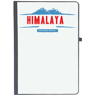                       UDNAG Ruled Notebook Diary 'Himalaya Mountain', [A5 80Pages 80GSM]                                              