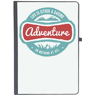                       UDNAG Ruled Notebook Diary 'Adventure', [A5 80Pages 80GSM]                                              