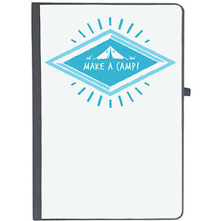                       UDNAG Ruled Notebook Diary 'Make a camp', [A5 80Pages 80GSM]                                              