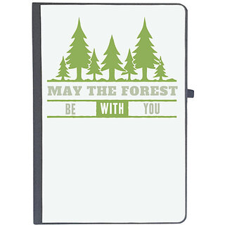                       UDNAG Ruled Notebook Diary 'Forest', [A5 80Pages 80GSM]                                              