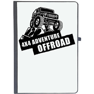                       UDNAG Ruled Notebook Diary 'Adventure offroad', [A5 80Pages 80GSM]                                              