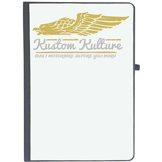                       UDNAG Ruled Notebook Diary 'Eagle and Custome Culture', [A5 80Pages 80GSM]                                              