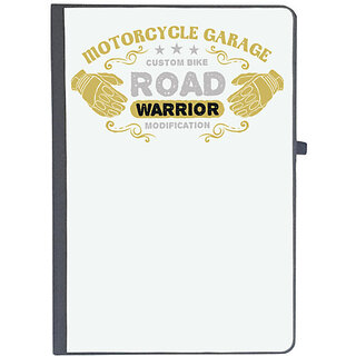                       UDNAG Ruled Notebook Diary 'Road Warrior', [A5 80Pages 80GSM]                                              