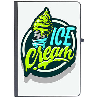                       UDNAG Ruled Notebook Diary 'Ice Cream', [A5 80Pages 80GSM]                                              
