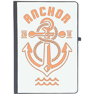                       UDNAG Ruled Notebook Diary 'Anchor', [A5 80Pages 80GSM]                                              