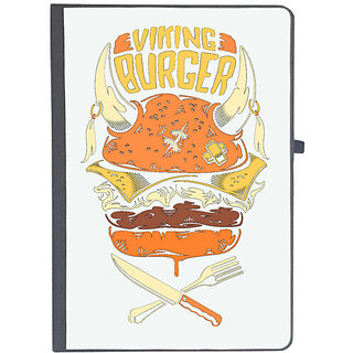                       UDNAG Ruled Notebook Diary 'Vikings | Viking Burger', [A5 80Pages 80GSM]                                              