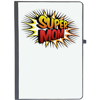                       UDNAG Ruled Notebook Diary 'Mom | Super Mother', [A5 80Pages 80GSM]                                              