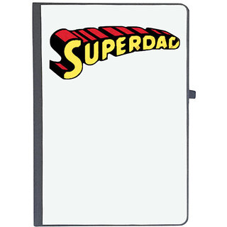                       UDNAG Ruled Notebook Diary 'Father | Super Dad', [A5 80Pages 80GSM]                                              