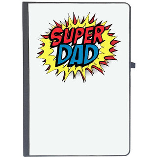                       UDNAG Ruled Notebook Diary 'Pappa | Super Dad', [A5 80Pages 80GSM]                                              