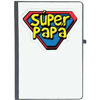                       UDNAG Ruled Notebook Diary 'Pappa', [A5 80Pages 80GSM]                                              