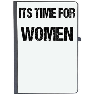                       UDNAG Ruled Notebook Diary 'Women | Its time for Women', [A5 80Pages 80GSM]                                              