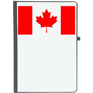                       UDNAG Ruled Notebook Diary 'Flag | Canadian Flag', [A5 80Pages 80GSM]                                              