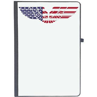                       UDNAG Ruled Notebook Diary 'Flag | American Flag', [A5 80Pages 80GSM]                                              
