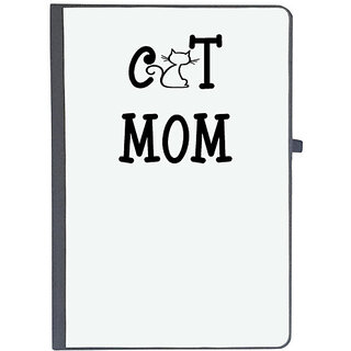                       UDNAG Ruled Notebook Diary 'Mummy | cat mom', [A5 80Pages 80GSM]                                              