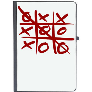                       UDNAG Ruled Notebook Diary 'Puzzle | tic tac toe', [A5 80Pages 80GSM]                                              