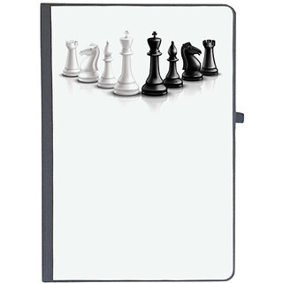                       UDNAG Ruled Notebook Diary 'Mind Game | Chess Pieces', [A5 80Pages 80GSM]                                              