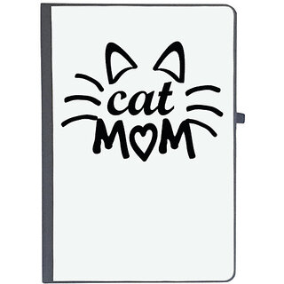                       UDNAG Ruled Notebook Diary 'Super Mummy | cat mom', [A5 80Pages 80GSM]                                              