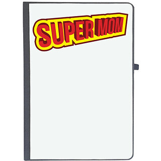                      UDNAG Ruled Notebook Diary 'Mom,Red yellow | Super Mom', [A5 80Pages 80GSM]                                              
