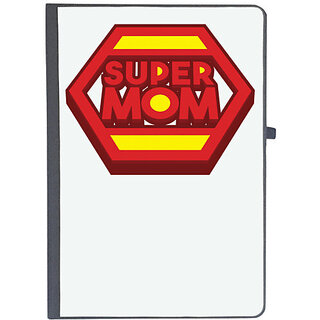                       UDNAG Ruled Notebook Diary 'Ma | Super Mom', [A5 80Pages 80GSM]                                              