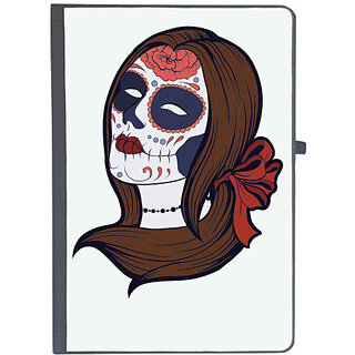                       UDNAG Ruled Notebook Diary 'Illustration | Female Zombie', [A5 80Pages 80GSM]                                              
