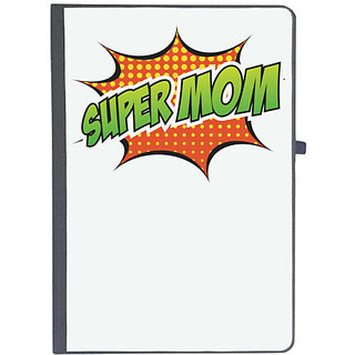                       UDNAG Ruled Notebook Diary 'Mom | Super Mom green', [A5 80Pages 80GSM]                                              