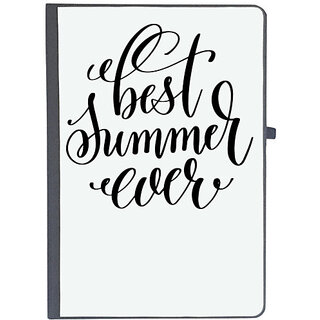                       UDNAG Ruled Notebook Diary 'Summer | Best summer ever', [A5 80Pages 80GSM]                                              