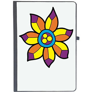                       UDNAG Ruled Notebook Diary 'Flower | Flower', [A5 80Pages 80GSM]                                              